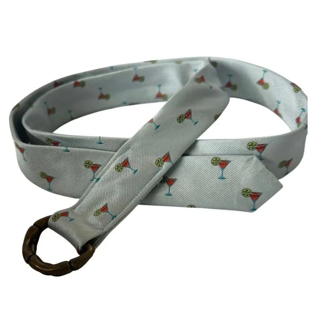 J. Crew belt silk cocktail print - Picture 2 of 13